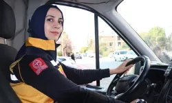 Ambulans şoförü Gülser, mesleğinin zorluklarını anlattı