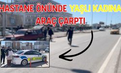 Karaman'da Hastane Önünde Yaşlı Kadına Araç Çarptı: Trafik Kazasında Yaralanan Kadın Tedavi Altına Alındı