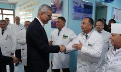 Sağlık Bakanı Memişoğlu, Özbekistan'ın Tarihi Şehri Buhara'da Tıp Merkezini Ziyaret Etti