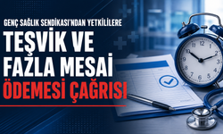 Genç Sağlık Sendikası'ndan Yetkililere "Teşvik ve Fazla Mesai Ödemesi" Çağrısı
