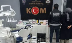 Kaçak diş muayenehanesi işleten çifte gözaltı