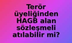 HAGB Kararına Rağmen Terör Bağlantısı Sabit Görülen Sözleşmeli Personelin Atılması Yargıdan Döndü