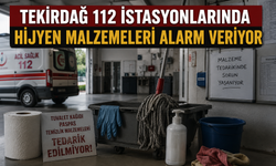 Tekirdağ 112 İstasyonlarında Hijyen Malzemeleri Alarm Veriyor