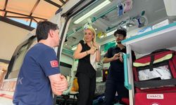 Kadın İl Sağlık Müdürü Ambulansları Yerinde İnceledi