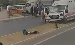 Ambulans ile otomobil çarpıştı: 5 yaralı