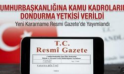Kamu Kadrolarını Dondurma Yetkisi Cumhurbaşkanlığına Devredildi: 200 Sayılı Kararname ile Yeni Dönem