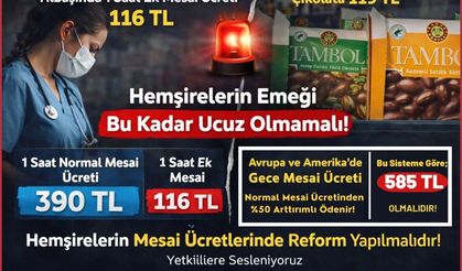 Hemşirelerin Fazla Mesai Ücretlerinde Adaletsizlik Gündemde