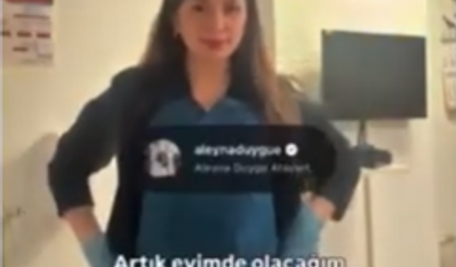 Video çekip istifa etti! Hemşirenin ayrılık nedeni sosyal medyayı ikiye böldü