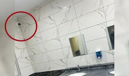 Okul tuvaletine kamera skandalı: Müdür görevden alındı!