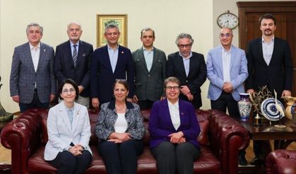 TTB’den CHP Yönetimine Dayanışma Ziyareti