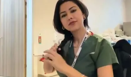 Saçlarını ören hemşire beraat etti