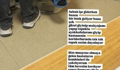 Sağlık Çalışanından Tepki Çeken Paylaşım: İl Sağlık Müdürlüğü Soruşturma Başlattı