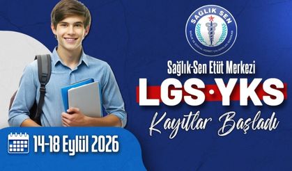 Sağlık-Sen Etüt Merkezi Yeni Dönem Kayıtları Başladı