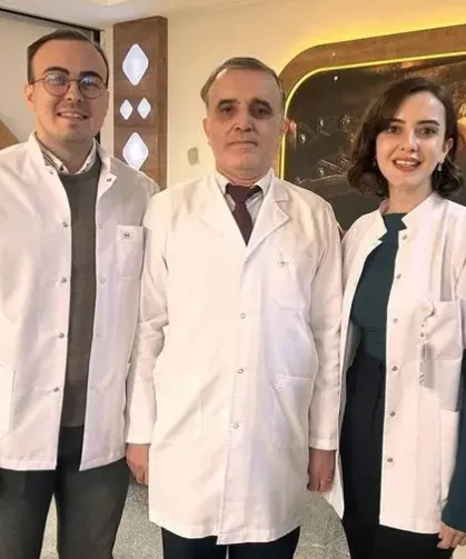 Baba, kızı ve damadı! Aynı hastanede üç doktor: