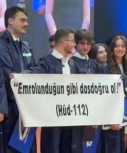 Yeditepe Üniversitesindeki mezuniyet töreniyle ilgili soruşturma başlatıldı
