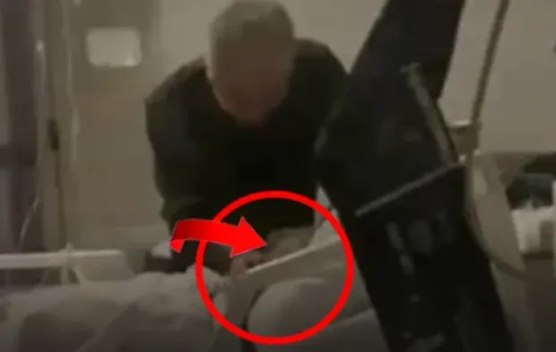 Devlet hastanesinde vicdanları sızlatan anlar: Jandarma görüntüyü çekti