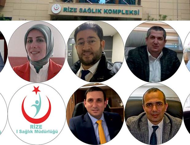 Rize’de Sağlık Yönetiminde Yeni Atamalar