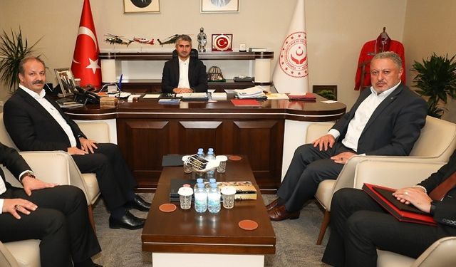 Bakan Yardımcısı Tarıkdaroğlu’na Sosyal Hizmet Çalışanlarının Talepleri İletildi