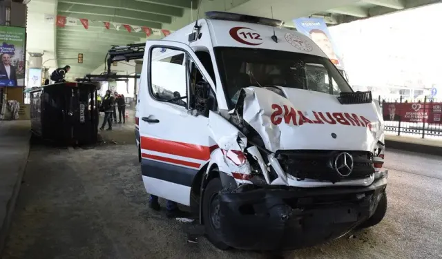 Ambulans Kazaları Durmak Bilmiyor Yine Kaza