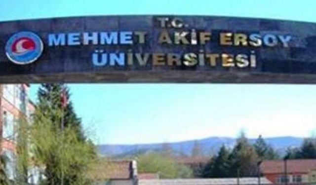 Burdur Mehmet Akif Ersoy Üniversitesi sağlık personeli alım ilanı