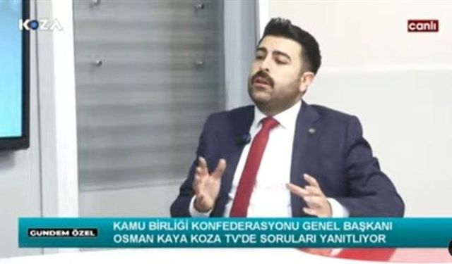 Kaya: memur %13 ile ezilmeye devam etmeyecek mi yani?