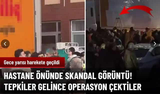 Cansız bedenlerin bulunduğu tırın üzerindeki görsel gece operasyonuyla kapatıldı