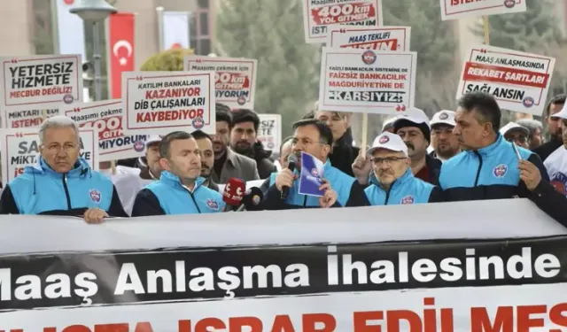 İmamlar 'banka promosyonu' için sokağa çıktı