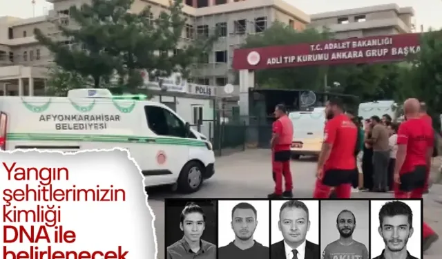 10 şehidimizin kimlikleri DNA testi ile belirlenecek! Adli Tıp Kurumu'na getirildiler