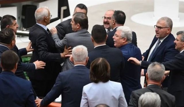 Meclis'te 'LGS 'kavgası: Yalancı herif, adi bir yalancısın, ahlaksız!