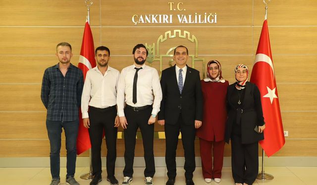 Çankırı Genç Sağlık-Sen’den İl Sağlık Müdürü ve Vali’ye Ziyaret