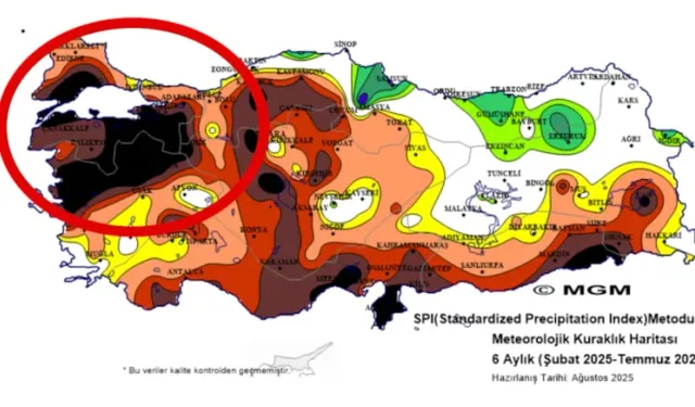 Haritalar kapkara oldu, felaket için geri sayım başladı