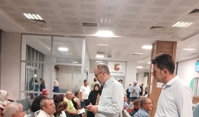 Sağlık Müdüründen  Akşam Mesaisi