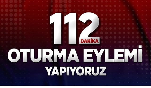 Sağlık SEN: 112 Dakika Oturma Eylemindeyiz!