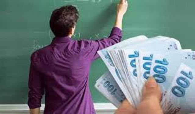 Öğretmenlere Trajikomik Maaş Promosyonu