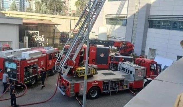 İzmir Torbalı devlet hastanesi'nde yangın!