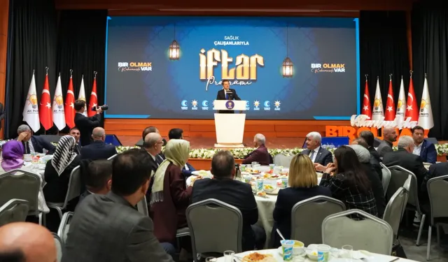 AK Parti Genel Merkez Sağlık Politikaları Başkanlığı’ndan Sağlık Çalışanlarına İftar Programı