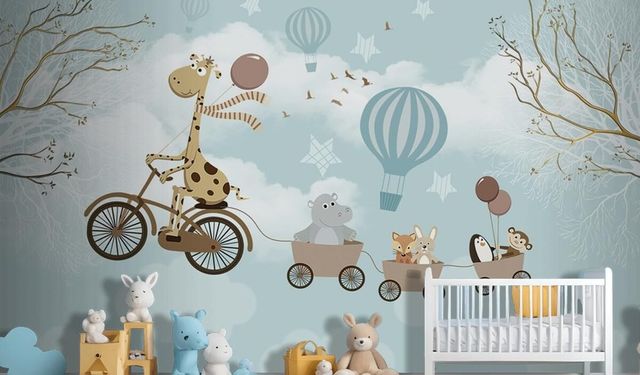 Çocuk Odası Tasarımında Duvar Kağıdı Seçimi Neden Bu Kadar Önemli?
