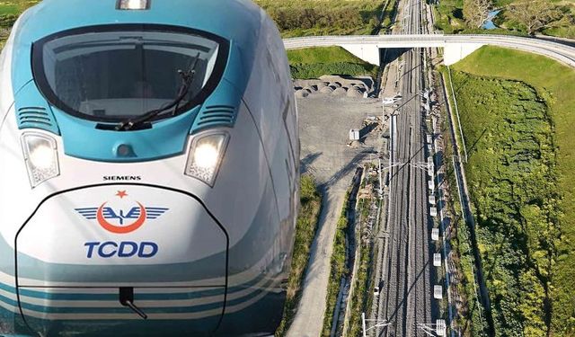 Bursa-Ankara hızlı tren hattında geri sayım başladı