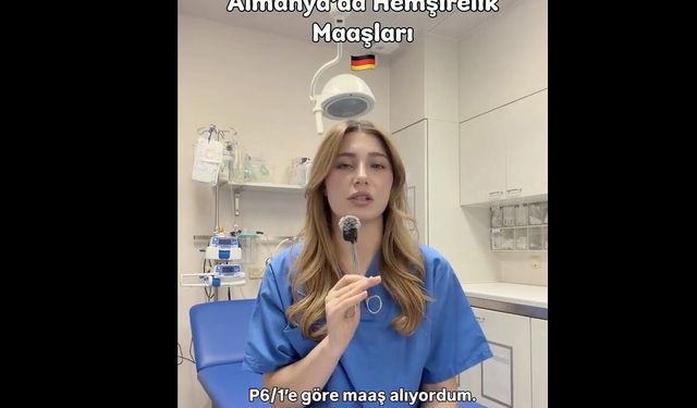 Türkiye'den Almanya'ya Giden Hemşire Aldığı Maaşı ve Ek Ücretleri Paylaştı