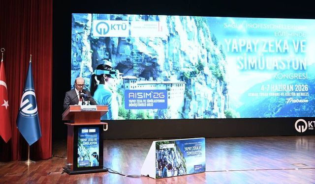 Trabzon'da Sağlık Profesyonellerinin Eğitiminde Yapay Zeka ve Simülasyon Kongresi Başladı