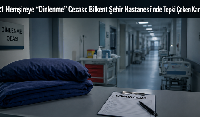 21 Hemşireye “Dinlenme” Cezası: Bilkent Şehir Hastanesi’nde Tepki Çeken Karar