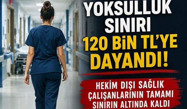 Hekim Dışı Sağlık Çalışanlarının Tamamı Sınırın Altında Kaldı