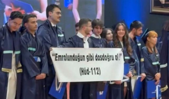 Yeditepe Üniversitesindeki mezuniyet töreniyle ilgili soruşturma başlatıldı