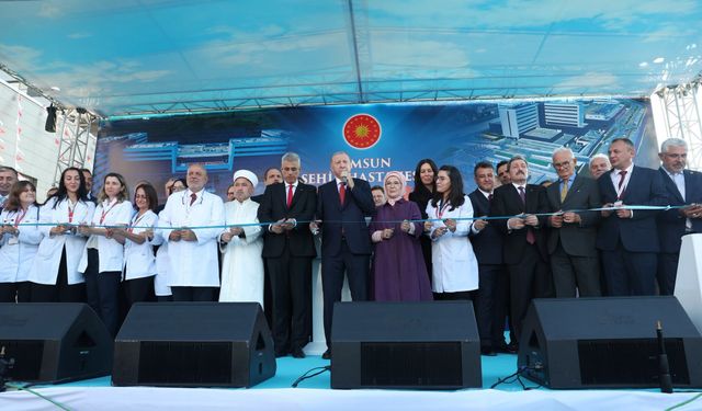 Samsun Şehir Hastanesi’nden Büyük Başarı: Kusursuz Taşınma Operasyonuna Cumhurbaşkanı Erdoğan'dan Tebrik