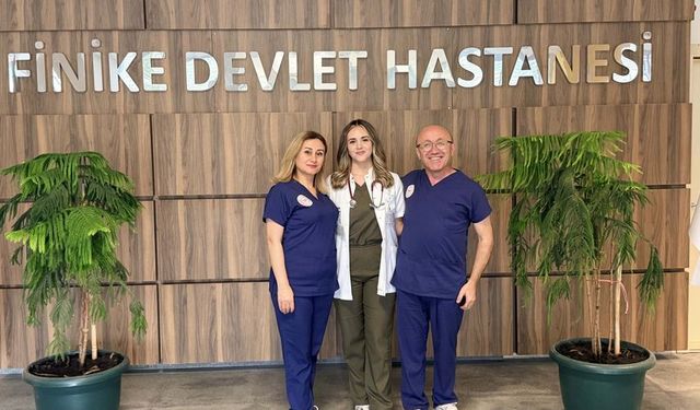 Anne ve babasının görev yaptığı hastaneye doktor olan Eylül Uçal: Küçüklüğümden beri kafama koymuştum