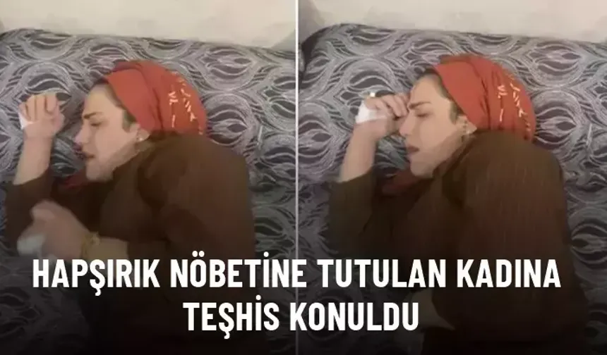 Hapşırık nöbetine tutulan kadına teşhis konuldu