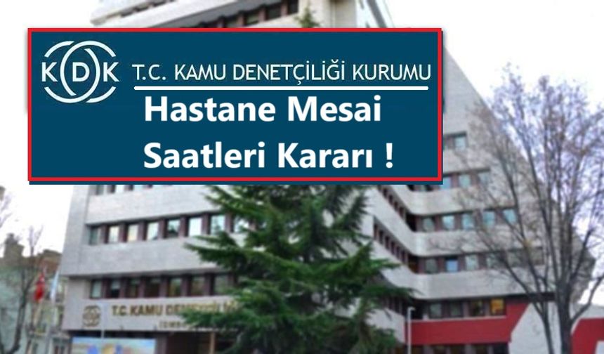 08:00-16:30 Sisteminde Günlük 30 Dk Fazla Çalışıyorum Diyen Hemşireye Kötü Haber