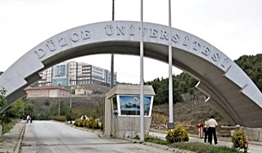 Düzce Üniversitesi Sağlık Personeli Alım İlanı