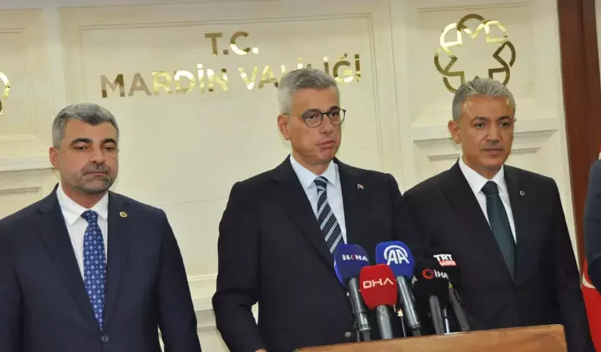 Bakan MEMİŞOĞLU: Mardin’den tüm Türkiye’ye müjdemizi verdik