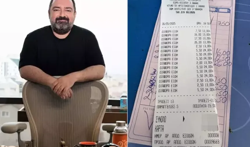 Türk milyarder 'Komşu'da tıka basa yedi içti, gelen hesaba şaşırdı